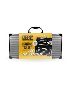 12 Piece Aluminum BBQ Tool Set