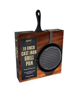 10" Cast Iron Round Grill Pan 